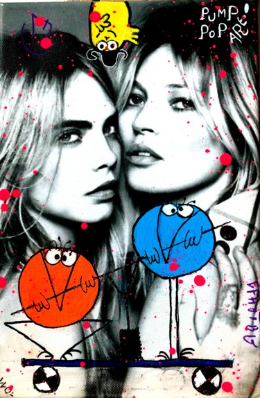 PUMP POP ART Kate & Cara