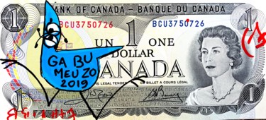 Billet PUMP POP ART - Dollar Canadien